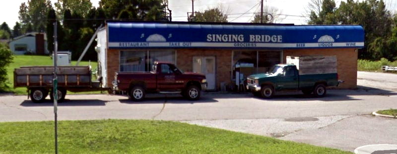 Singing Bridge Store and Station - Street Views 2009-2023 (newer photo)